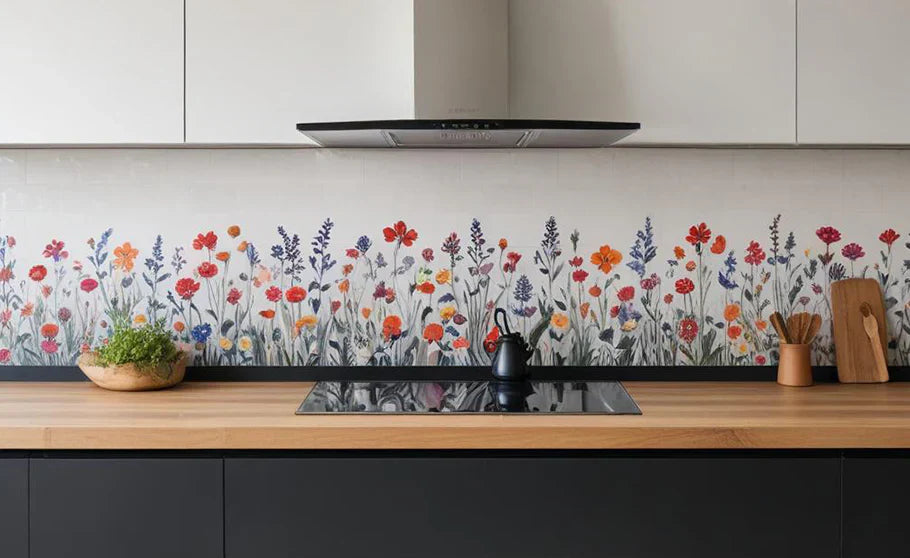 Dekorative Rückwand mit Hartschaumplatten – Einfach, modern und vielseitig