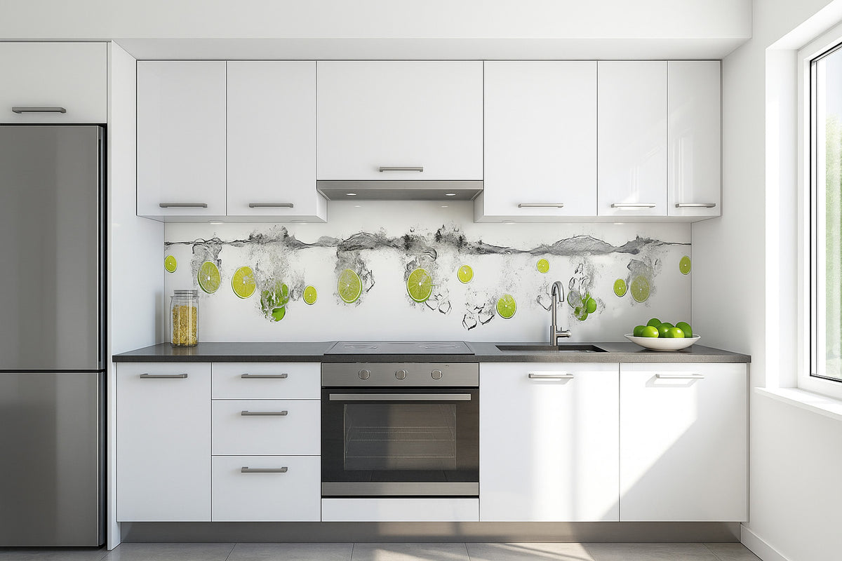 Küchenrückwand Zitrusfrüchte