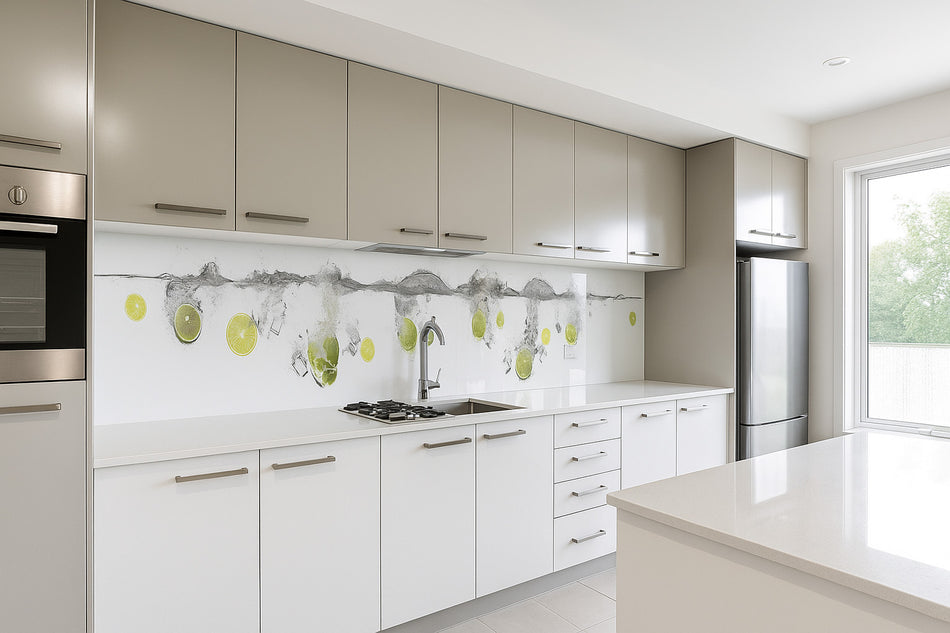 Küchenrückwand Zitrusfrüchte