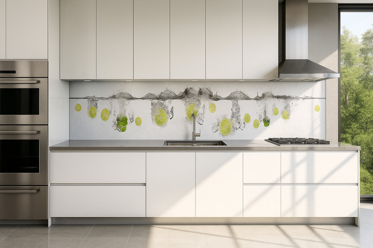 Küchenrückwand Zitrusfrüchte