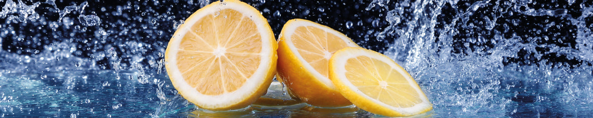 Küchenrückwand Zitrone Splash