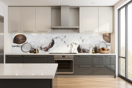 Küchenrückwand Kokosnuss