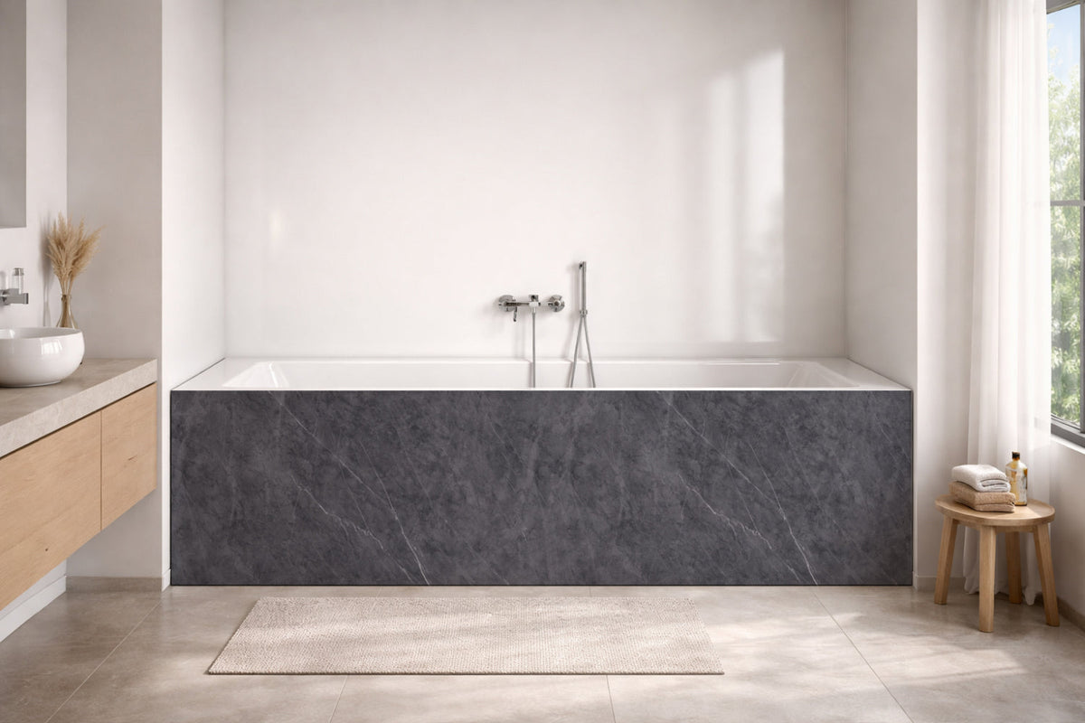 Badewannenverkleidung Marmoroptik