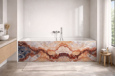 Badewannenverkleidung Marmoroptik
