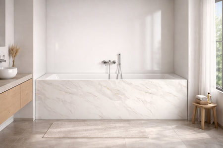 Badewannenverkleidung Marmoroptik