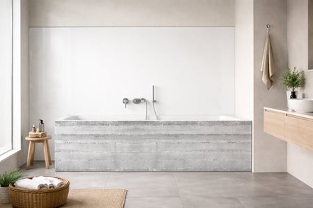 Badewannenverkleidung Betonoptik
