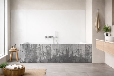 Badewannenverkleidung Betonoptik