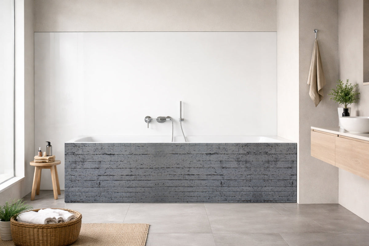 Badewannenverkleidung Betonoptik