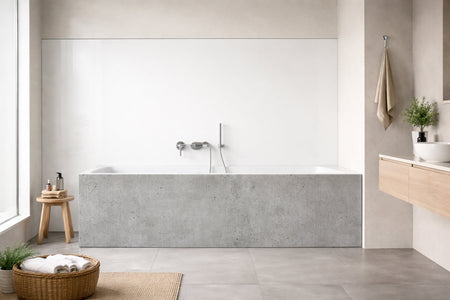 Badewannenverkleidung Betonoptik