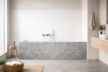 Badewannenverkleidung Betonoptik