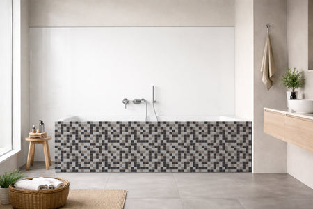 Badewannenverkleidung Fliesenoptik