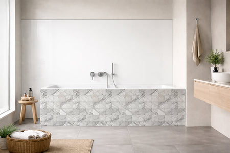 Badewannenverkleidung Fliesenoptik