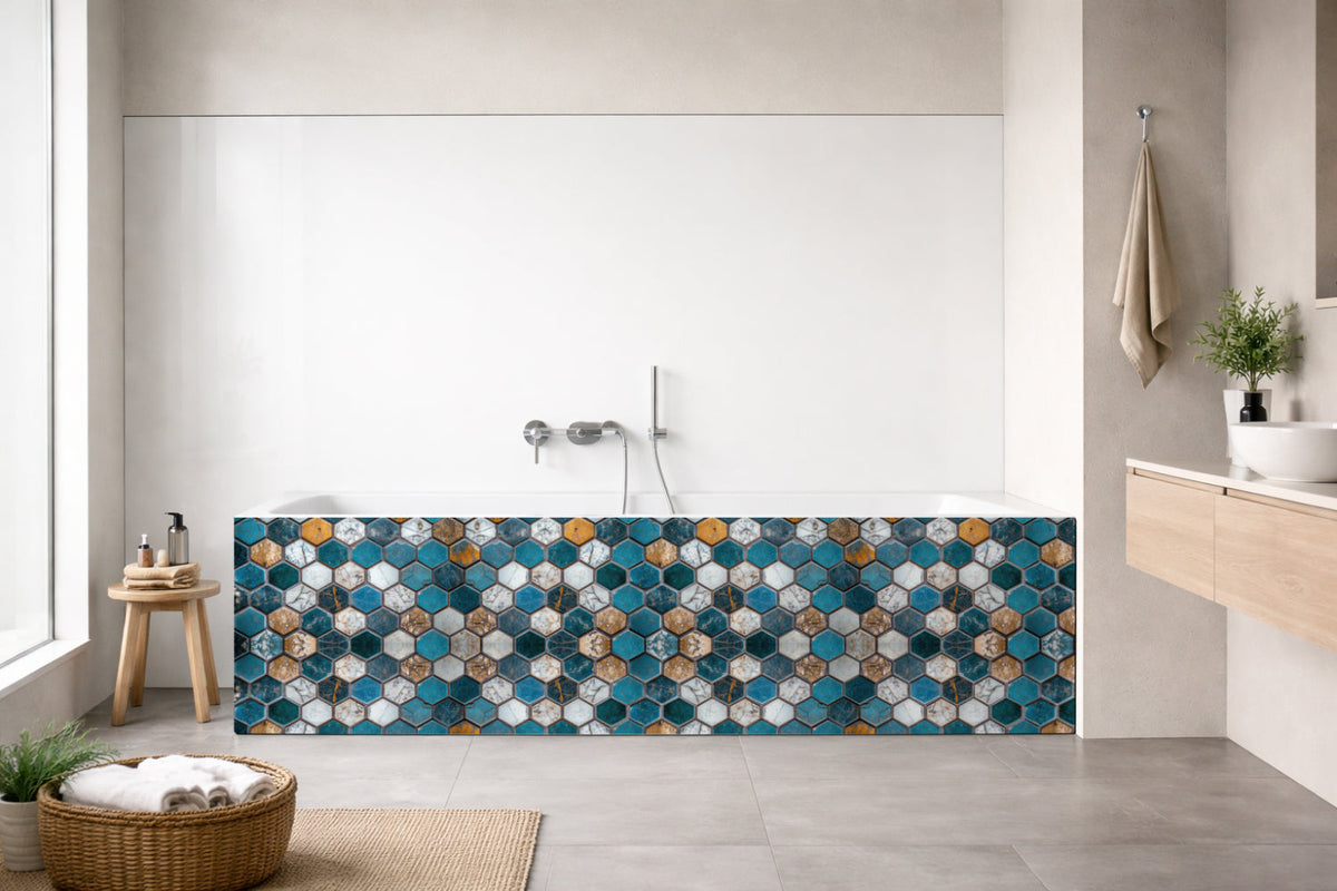 Badewannenverkleidung Fliesenoptik