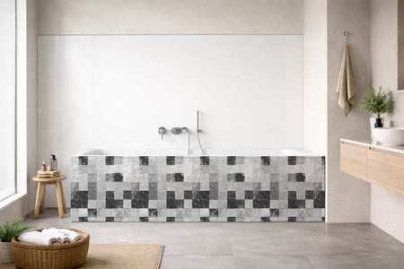 Badewannenverkleidung Fliesenoptik