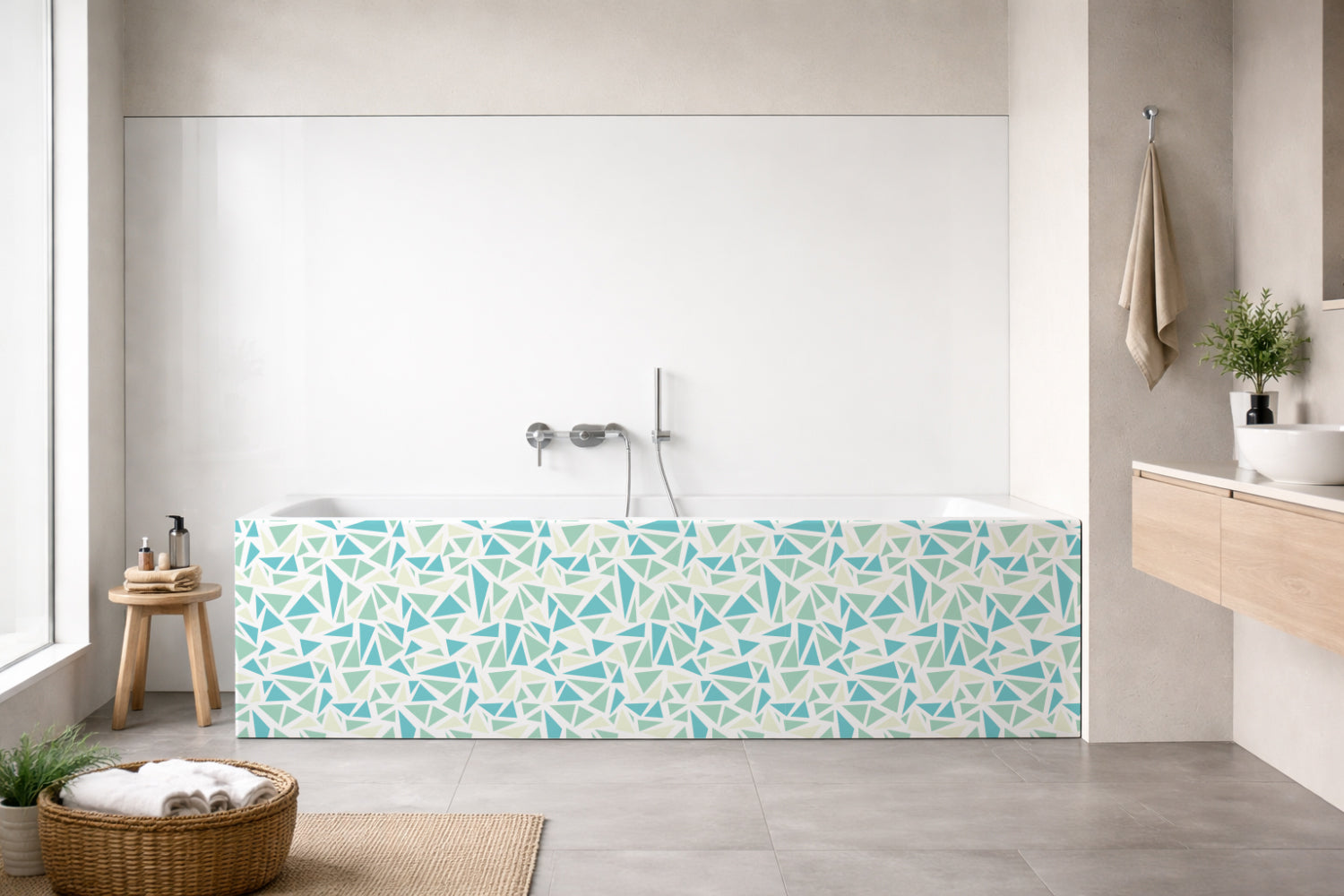 Badewannenverkleidung Fliesenoptik