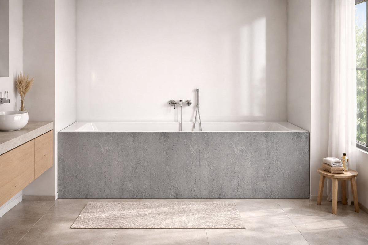 Badewannenverkleidung Betonoptik