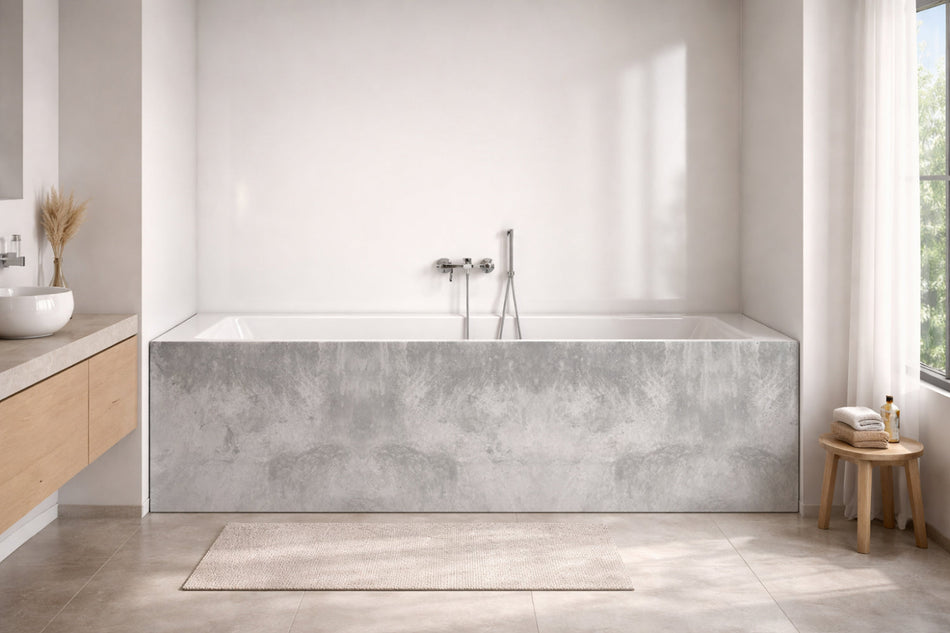 Badewannenverkleidung Betonoptik