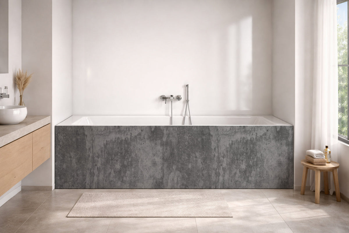 Badewannenverkleidung Betonoptik