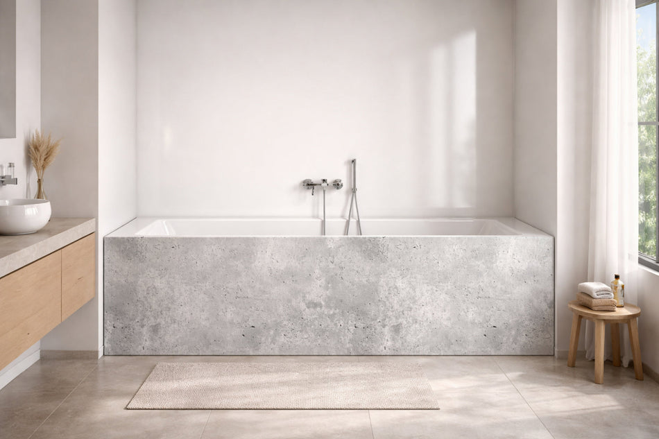 Badewannenverkleidung Betonoptik
