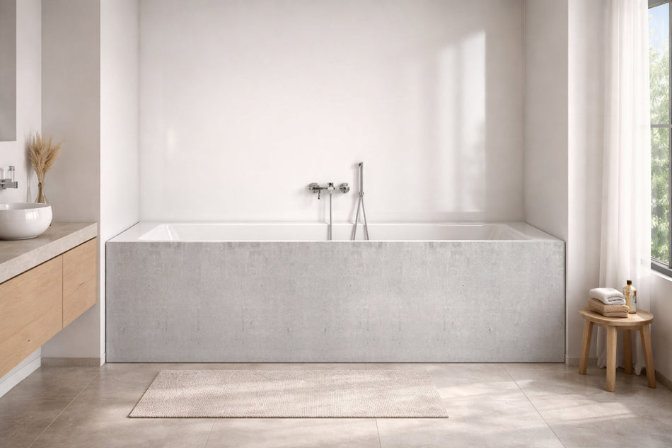Badewannenverkleidung Betonoptik