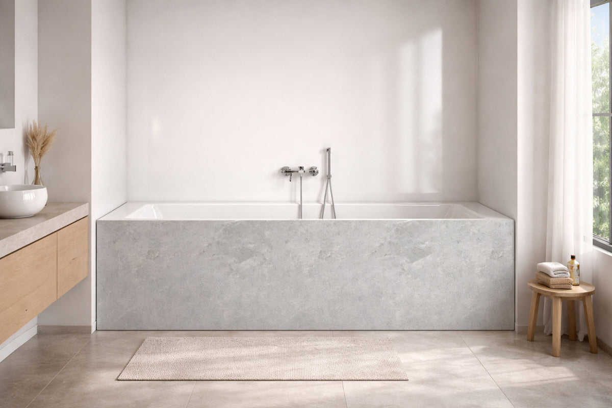 Badewannenverkleidung Betonoptik