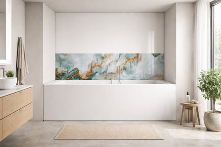 Badewannenverkleidung Marmoroptik