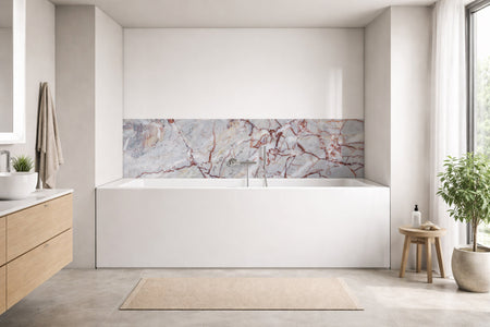 Badewannenverkleidung Marmoroptik
