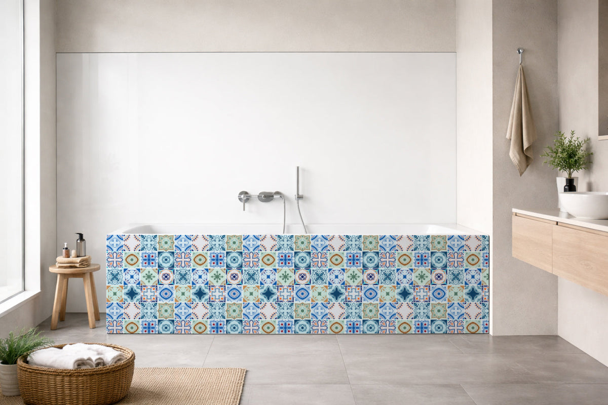 Badewannenverkleidung Patchwork