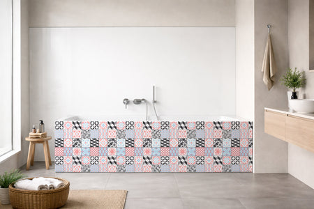 Badewannenverkleidung Patchwork