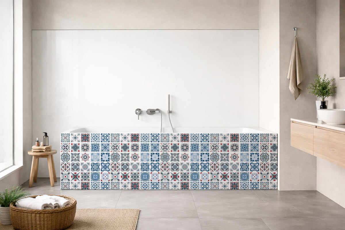 Badewannenverkleidung Patchwork
