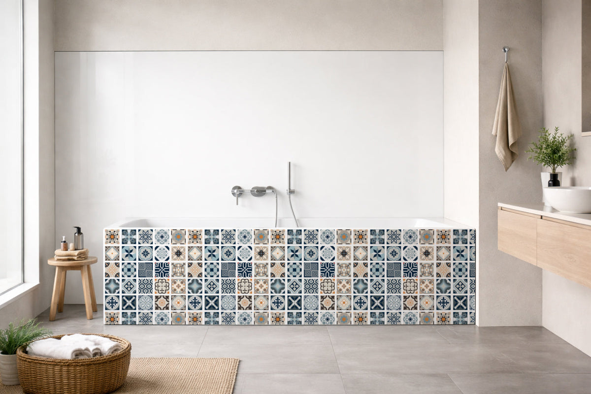 Badewannenverkleidung Patchwork