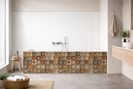Badewannenverkleidung Patchwork