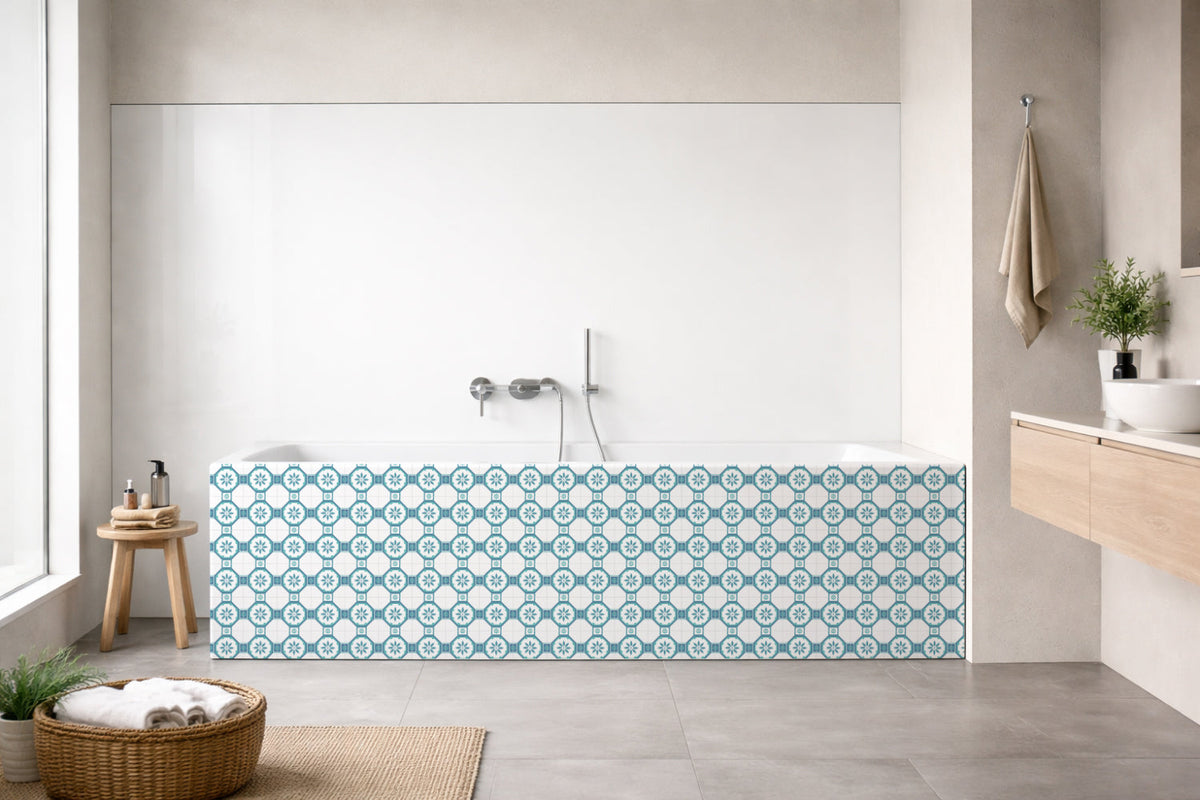 Badewannenverkleidung Patchwork
