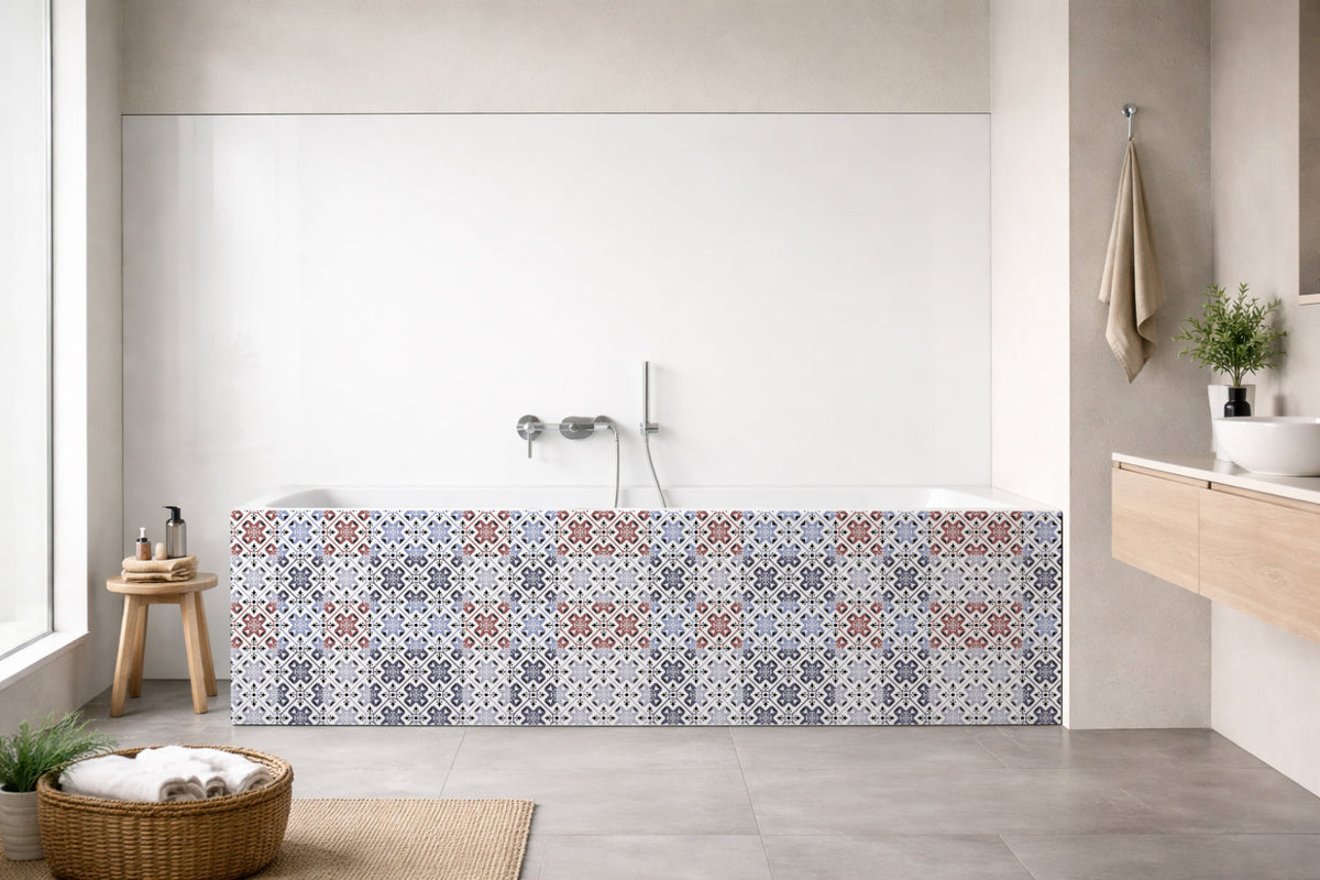 Badewannenverkleidung Patchwork