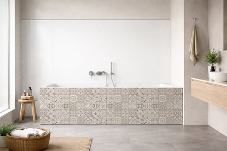 Badewannenverkleidung Patchwork