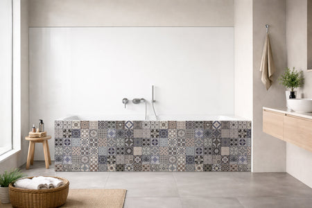 Badewannenverkleidung Patchwork