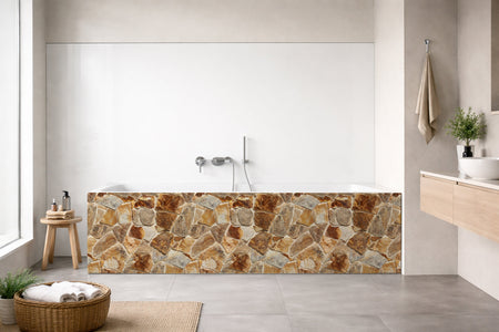 Badewannenverkleidung Steinoptik