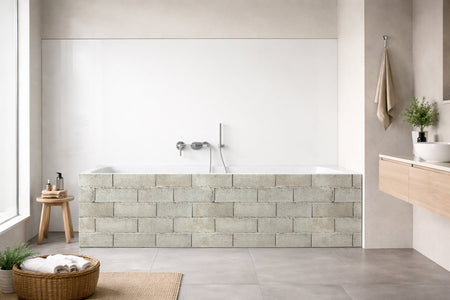 Badewannenverkleidung Steinoptik