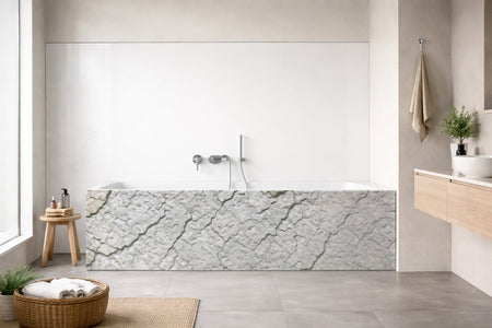 Badewannenverkleidung Steinoptik