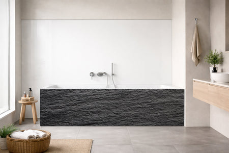 Badewannenverkleidung Steinoptik