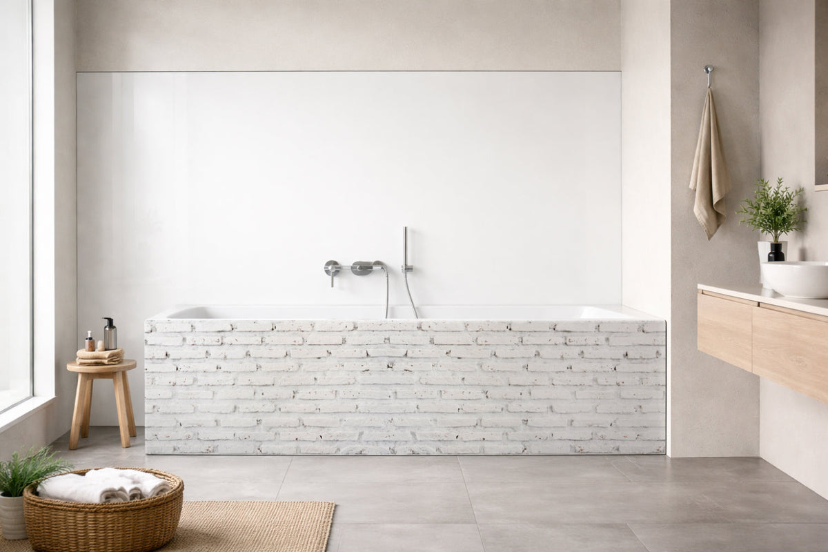 Badewannenverkleidung Steinoptik