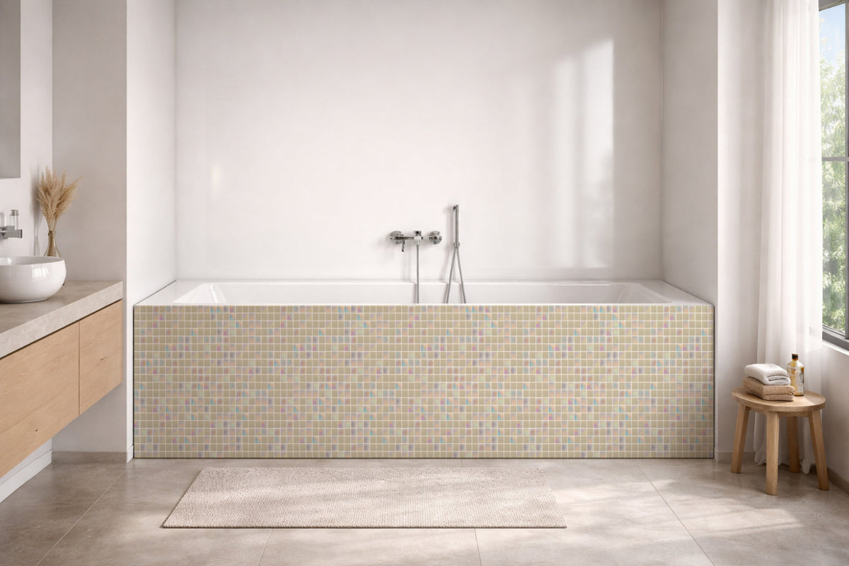 Badewannenverkleidung Fliesenoptik
