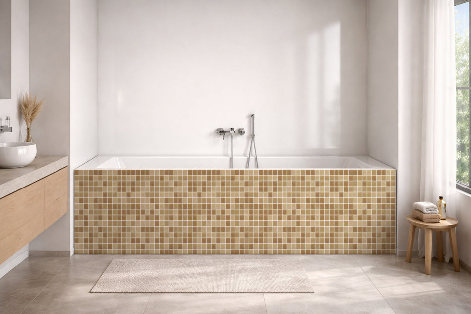 Badewannenverkleidung Fliesenoptik