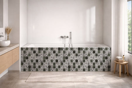 Badewannenverkleidung Fliesenoptik