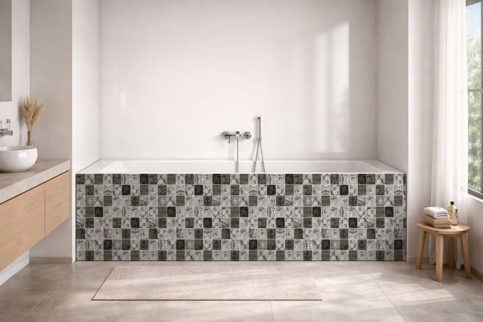 Badewannenverkleidung Fliesenoptik