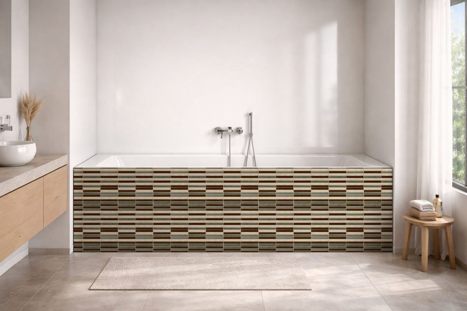 Badewannenverkleidung Fliesenoptik
