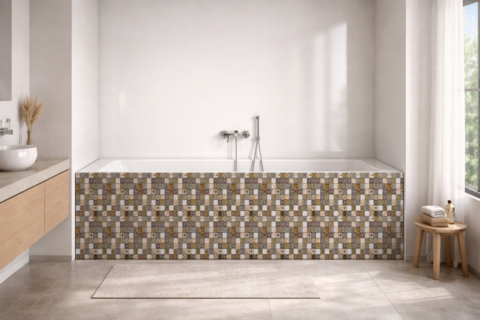 Badewannenverkleidung Fliesenoptik