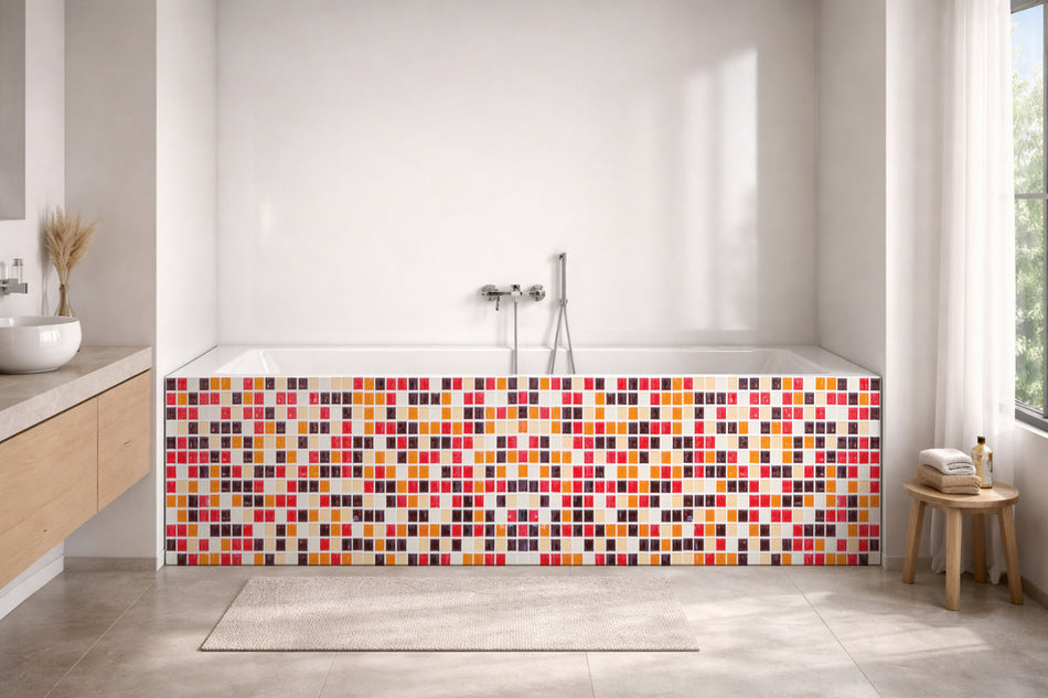 Badewannenverkleidung Fliesenoptik