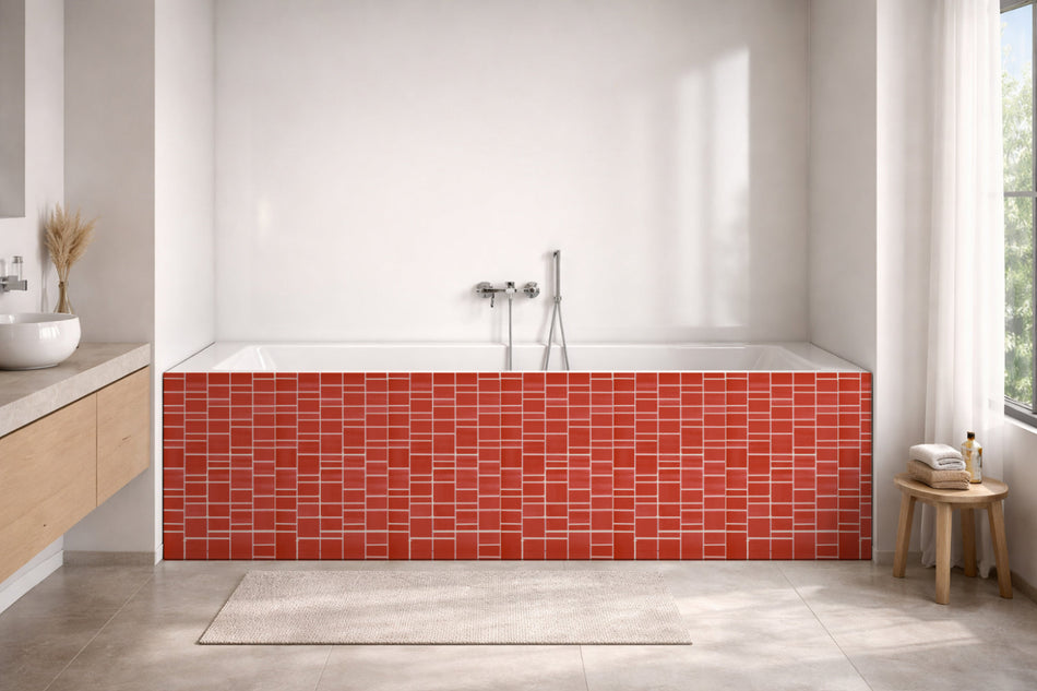 Badewannenverkleidung Fliesenoptik