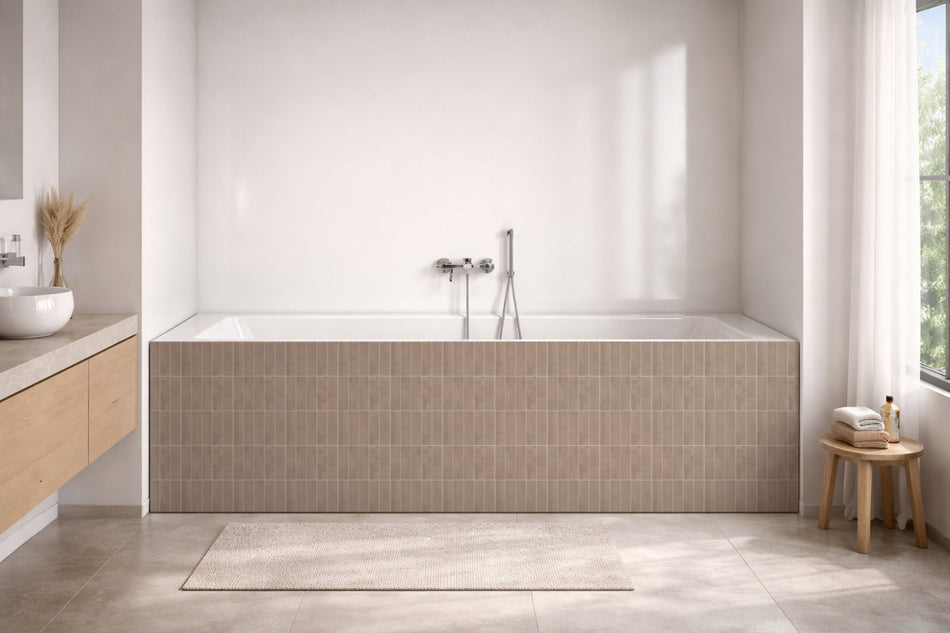 Badewannenverkleidung Fliesenoptik